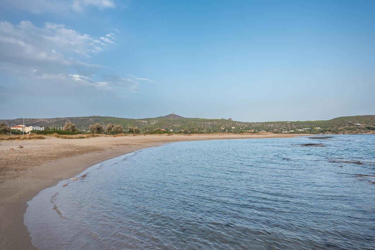 Summer Villa Pasiphae Private Pool - Bbq -Beach 2Min Sounion Ngoại thất bức ảnh