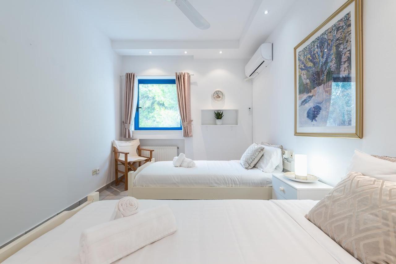 Summer Villa Pasiphae Private Pool - Bbq -Beach 2Min Sounion Ngoại thất bức ảnh