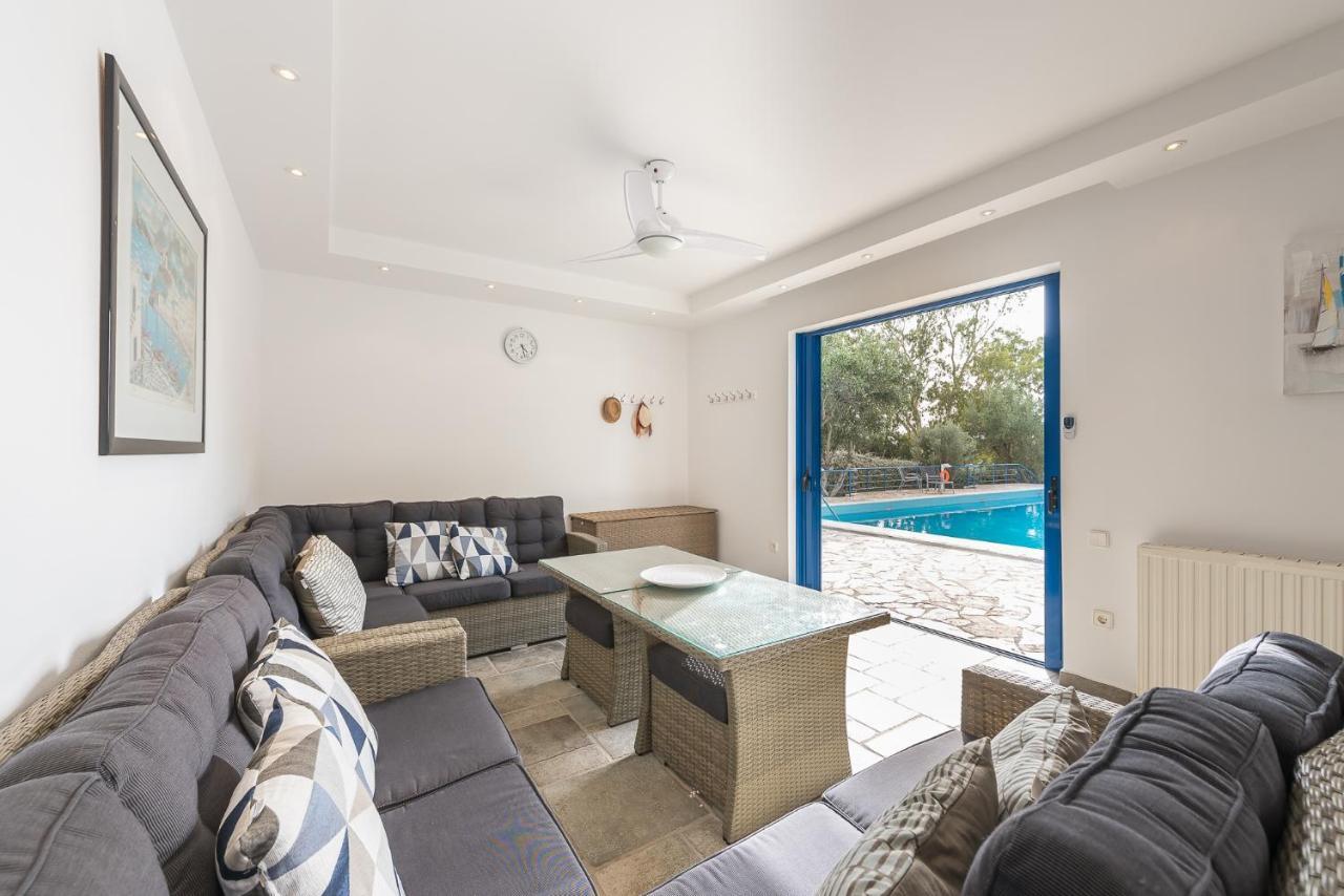 Summer Villa Pasiphae Private Pool - Bbq -Beach 2Min Sounion Ngoại thất bức ảnh