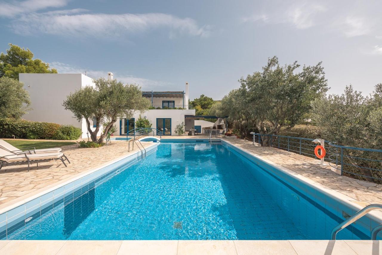 Summer Villa Pasiphae Private Pool - Bbq -Beach 2Min Sounion Ngoại thất bức ảnh