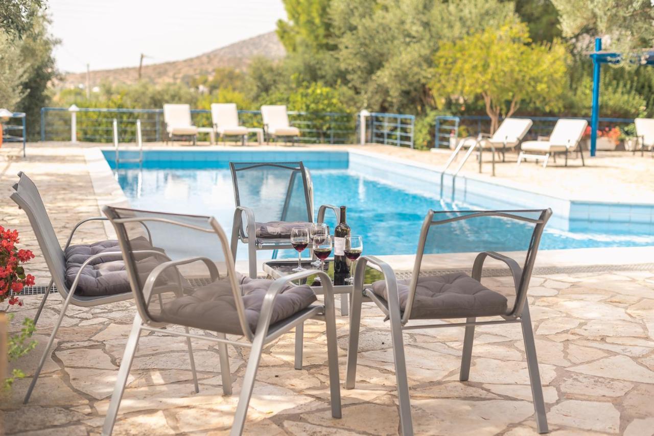 Summer Villa Pasiphae Private Pool - Bbq -Beach 2Min Sounion Ngoại thất bức ảnh
